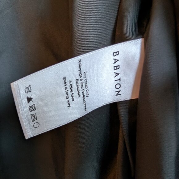 Stunning Aritzia Babaton Faux Fur Winter Coat – Small – Deep Green – Rare Color - Picture 11 of 12